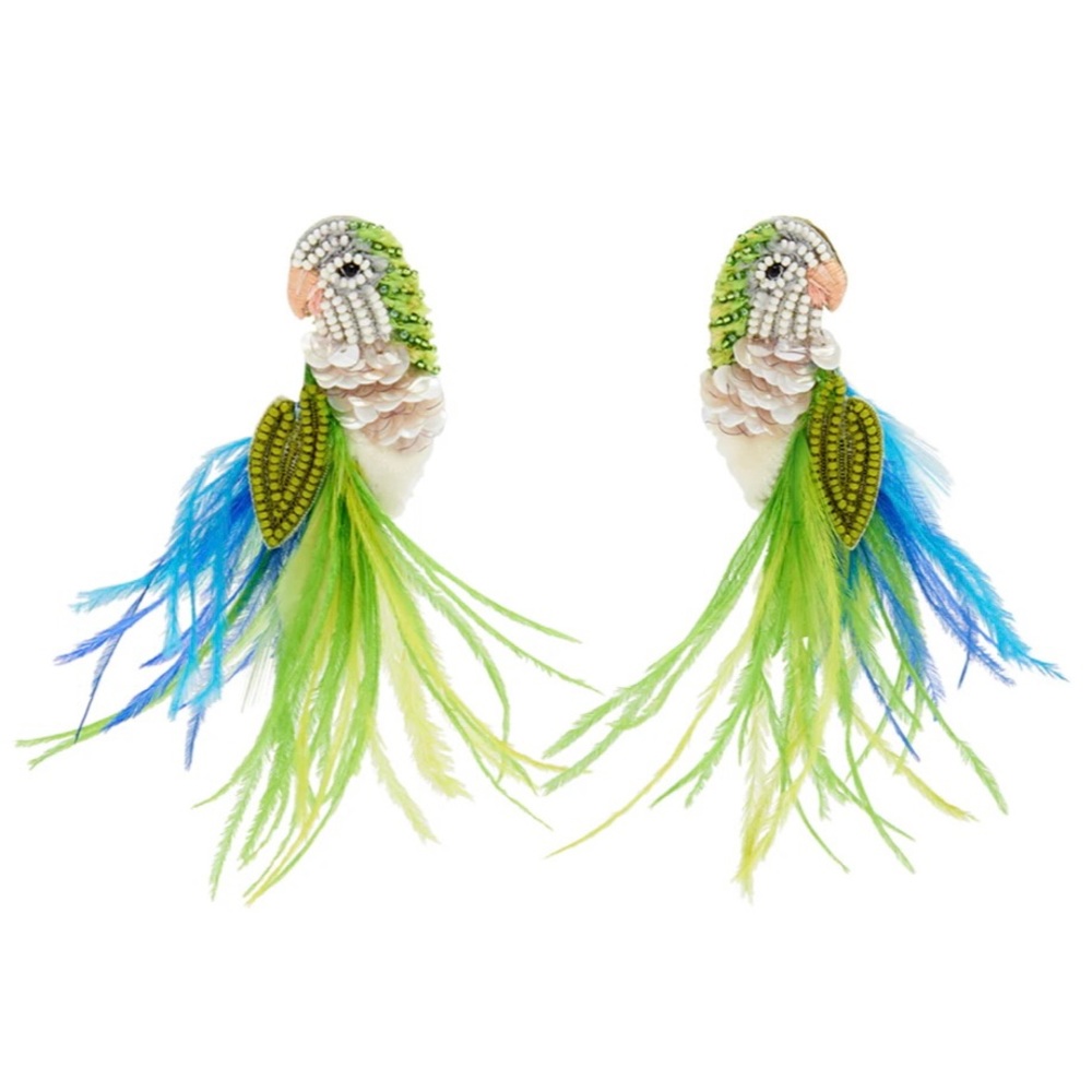 Monk Bird Earrings